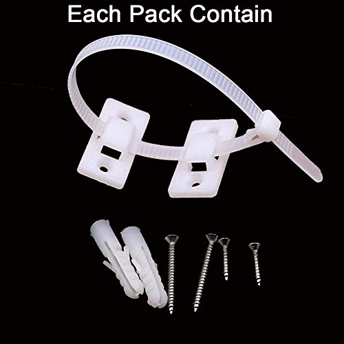 JJGoo 16 Sets Furniture Anchor Straps Baby Proofing Nylon Anti-Tip Furniture Anchors Attach Furniture to Wall, Child Safety Straps Earthquake Resistant Keeping Baby Pet Safety from Falling Furniture