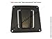 PAW International Black Polymer (Plastic) RV TV Bracket | VESA 100x100mm | Wall Mount mating Part, Female Sold Separately | Will not fit Steel Wall Mounts