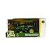 Big Farm John Deere 1:16 4066R Utility Tracor with Loader, Rear Blade and Snowblower