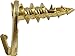 Hillman 122403 Small Self-Drilling White Wall Driller Picture Hangers 50lbs Package of 2