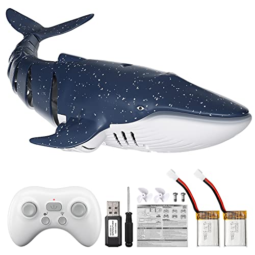 TEMI Remote Control Blue Whale 118 High Simulation Scale Robot Fish