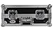 ProX Flight Case for Numark NS7iii or NS7ii Digital Controller With Wheels & Laptop Shelf - Silver on Black Design - XS-NS7IIIWLT