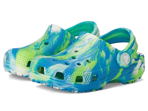 Crocs Kids' Classic Marbled Tie-Dye Clog