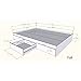 Avenue Twin Size Storage Bed 223906 from Nexera, Black