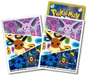 Amazon ポケモンカードゲームオフィシャルデッキシールド イーブイ エーフィ ブラッキー ３２枚入り トレカ 通販
