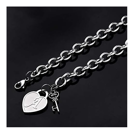 M-MOOHAM-Heart-Initial-Bracelets-for-Women-Gifts-Engraved-26-Letters-Initial-Charms-Bracelet-Stainless-Steel-Bracelet-Birthday-Christmas-Jewelry-Gift-for-Women-Teen-Girls M-MOOHAM-Heart-Initial-Bracelets-for-Women-Gifts-Engraved-26-Letters-Initial-Charms-Bracelet-Stainless-Steel-Bracelet-Birthday-Christmas-Jewelry-Gift-for-Women-Teen-Girls