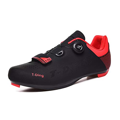 UPON HIKING Mens Road Cycling Shoes Spinning SPD Bike for Cleats
