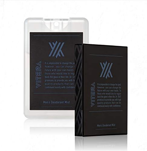 Vitera Men’s Deodorant Mist, Antibacterial, Deodorizing, Fragrance, Jamu Formula, Crotch