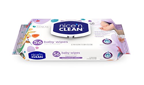 Nice 'n Clean Sensitive Skin Baby Wipes, Fragrance-Free, 336 Count