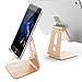 Multi-Angle Adjustable Phone Stand, Skomet iPhone Stand, Cradle, Dock, Holder iPhone 7 6 6s Plus 5 5s 5c Charging and Android Smartphone Devices - Gold