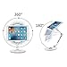 suptek Aluminum Tablet Desk Stand for iPad, iPhone, Samsung, Asus and More 4.7-11 inch Devices, 360° Flexible Cell Phone Holder Mount, Good for Bed, Kitchen, Office (YF208DW)