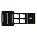 Fotga Cantilever Picatinny Weaver Gun Rail Side Mount for Gopro Hero 4/3+/3/2/1 Camera