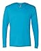 Next Level Adult Triblend Long-Sleeve Hoody L Vin Turquoise