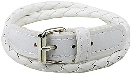 Melodyep Korean Fashion Simple Clasp Braided Leather Bracelet Female Multi-Layer Winding(C2)
