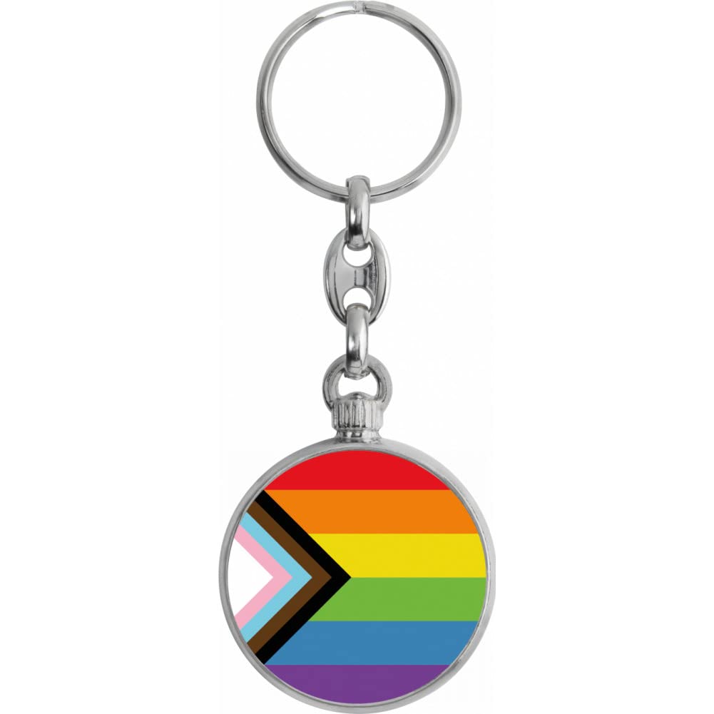 Toff London Pride Progress Flag Keyring