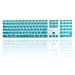 TOP CASE Silicone Soft Keyboard Cover Skin with a Numeric keypad MB110LL/B Compatible with Apple iMac - Auqa