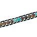 AeraVida Timeless Ocean Sea Turtle Tiger's Eye and Simulated Turquoise Double Wrap Bracelet | Double Wrap Bracelet | Turquoise and Tiger Eye Jewelry