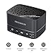 FREESHOW 【2020 Newest！】White Noise Machine | Portable Sleep Therapy for Home, Office, Baby ，Adults& Travel | 12 Relaxing & Soothing Nature Sounds,USB Rechargeable，Earphone Jack Auto-Off Timer