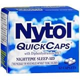 Special pack of 6 NYTOL SLEEP AID CAPLETS 32 CAPSULES