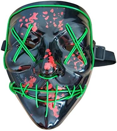 Cosplay LED Mask Light up Mask for Festival Party Halloween