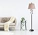 Kenroy Home 32240ORB Ashlen Floor Lamp with Oil Rubbed Bronze Finish, Rustic Style, 58.75