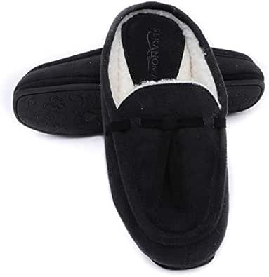 sherpa moccasin slippers
