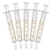 Bongner 2ml/cc Glass Syringe Needleless Reusable Corrosion Resistant Acid And Alkaline 10Pcs