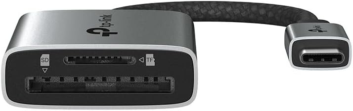 UA440C UHS-II Lettore di Schede SD/microSD 4.0, USB 3.0 Type-C Velocità fino a 5 Gbps, Lettura/Scrittura Simultanea, Compatibile con Mac OS, Windows, iPadOS, iOS, Android, Linux OS e Chrome OS