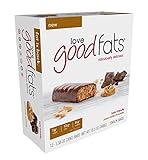 Love Good Fats, Snack Bars Peanut Butter Chocolatey, 1.38 Ounce, 12 Count