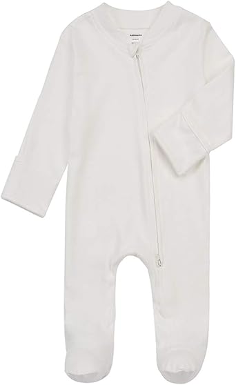 footed pajamas with mitten cuffs