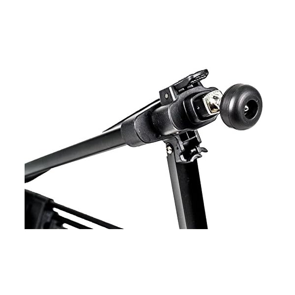 kingjoy VT-2500 Professionelles Video-Stativ, 155 cm, Aluminium, mit fließendem Video-Kopf – Bild 6