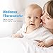 Mademax Forehead and Ear Thermometer, Thermometer for Fever, Digital Medical Infrared Thermometer for Baby, Infant, Kids and Adults with FDA and CE Approved (White)