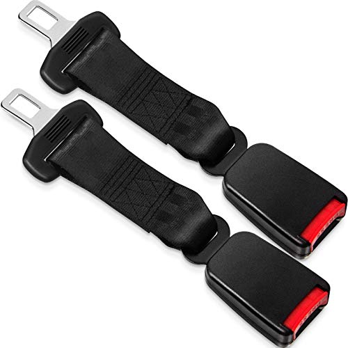 Car Belt Extender 2Piece (7/8″Metal Tongue) Extension Socket Buckle