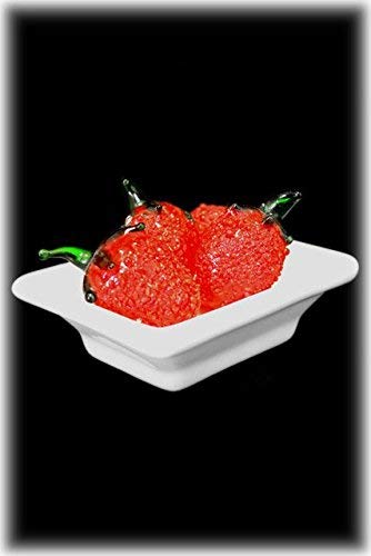 Happy Sales HSPS-SQW03, Sauce Dish White Ceramic rectangular 4 pc, White