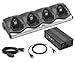 Motorola MC9000 4 Slot Charging Cradle - CHS9000-4001C / AC Line Cord / Power Supply / Compatible with MC9090 MC9190 MC9060 (Renewed)