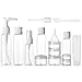 ALINK Travel Size Toiletry Bottles Set, TSA Approved Clear Cosmetic Makeup Liquid Containers with Zipper Bag primary