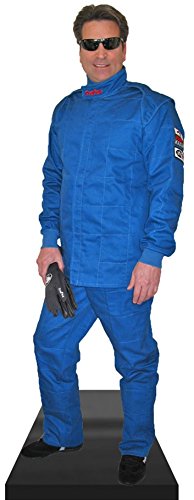 PROFOX-503 Blue Large Pants Auto Racing Fire Resistant SFI 3.2A/5 Fire Racing Suit (Pants only)