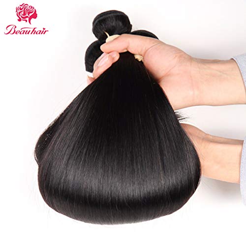 Beauhair-Straight-Hair-Bundles-with-Closure12-14-1612-Closure100-Brazilian-Straight-Virgin-Hair-3-Bundles-with-Lace-Closure-Free-Part-Human-Hair-Extensions-Natural-Black-Color