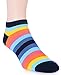 DR. ANISON Womens No Show Socks 100 Cotton Vintage Liner Pack of 5 Pair