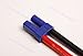 Lot(5) EC5 Female Connector 10CM 10awg Wire for RC ESC Charger Side Power