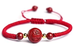 VINCHIC Chinese Zodiac Bracelet Red String Feng Shui Bracelet Tai Sui Amulet