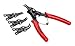 TEKTON 3578 8-in-1 Universal Snap Ring Pliers Set