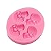 Baidecor Halloween Skulls Silicone Chocolate Molds Candy Mold Set Of 3