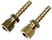 Dorman 800-036 Fuel Line Adapter for 5/16 In. Steel to 5/16 In. Nylon Tubing, Pack of 2 primary
