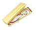 Rhinestone Knot Buckle Piece Stretch Waist Chain Belt Gold, Black Tone (Gold)