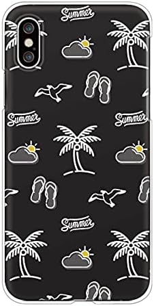 Amazon Co Jp Arrows M02 Arrows Rm02 F 01h併用背面穴あり アローズ 対応スマホケース J ブラック 夏 アイコン柄 かわいい おしゃれ イラスト 海 ビーチ モノトーン くすみカラー Case6331 家電 カメラ