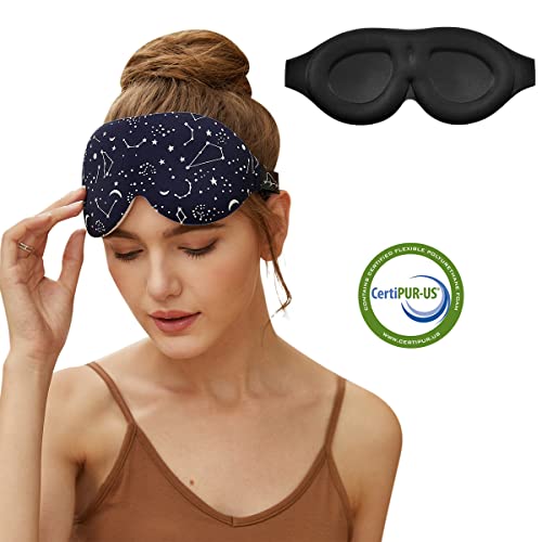 ALASKA BEAR Sleep Mask Women Men with Molded Eye Cups, WellContoured 3