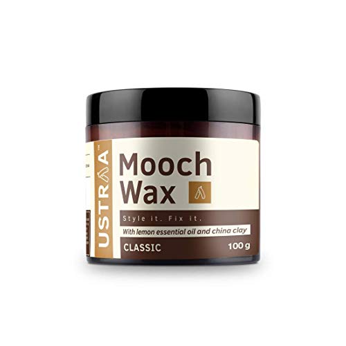 Ustraa Beard and Mooch Wax for Beard Styling, 100g