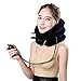 Neck Traction Ohuhu Neck Cervical Traction Collar Device for Neck Shoulder Back Head Pain Relief Inflatable Spine Alignment Pillow, Dark Blue Father's Day Gift