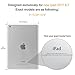 MoKo Case for New iPad 2017 9.7 Inch - Slim Lightweight Smart-shell Stand Cover with Translucent Frosted Back Protector for Apple All-New iPad 9.7 Inch 2017 Tablet, Flowers (Auto Wake / Sleep)